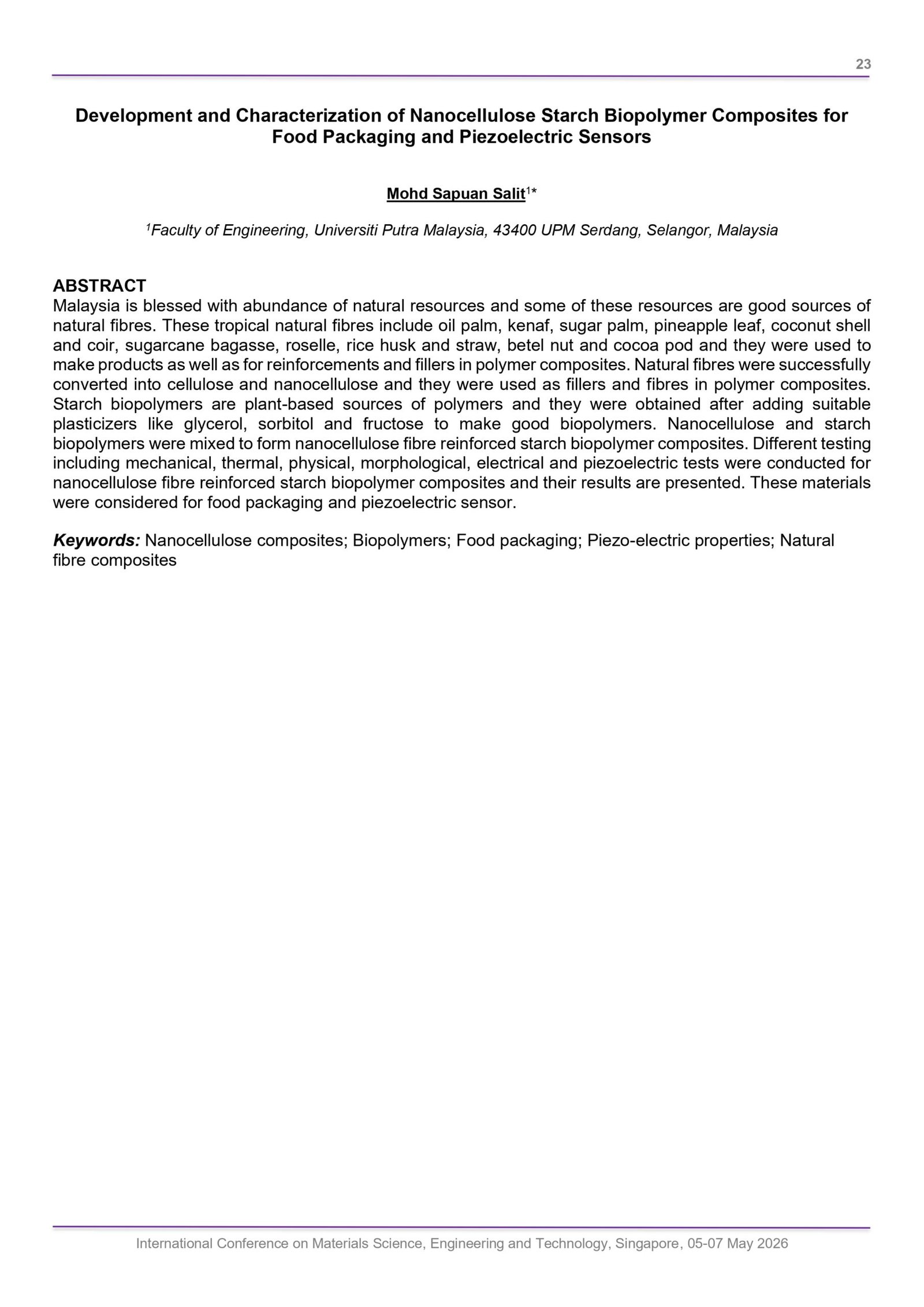 Abstract Book P30